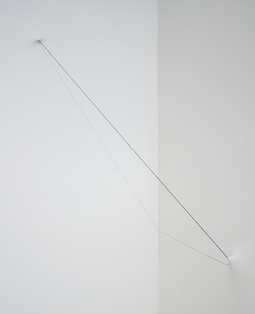 Rest in Resistance, 2007
Fiberglass, acrylic, two fishing hooks, elastic
37" x 40" x 15" 