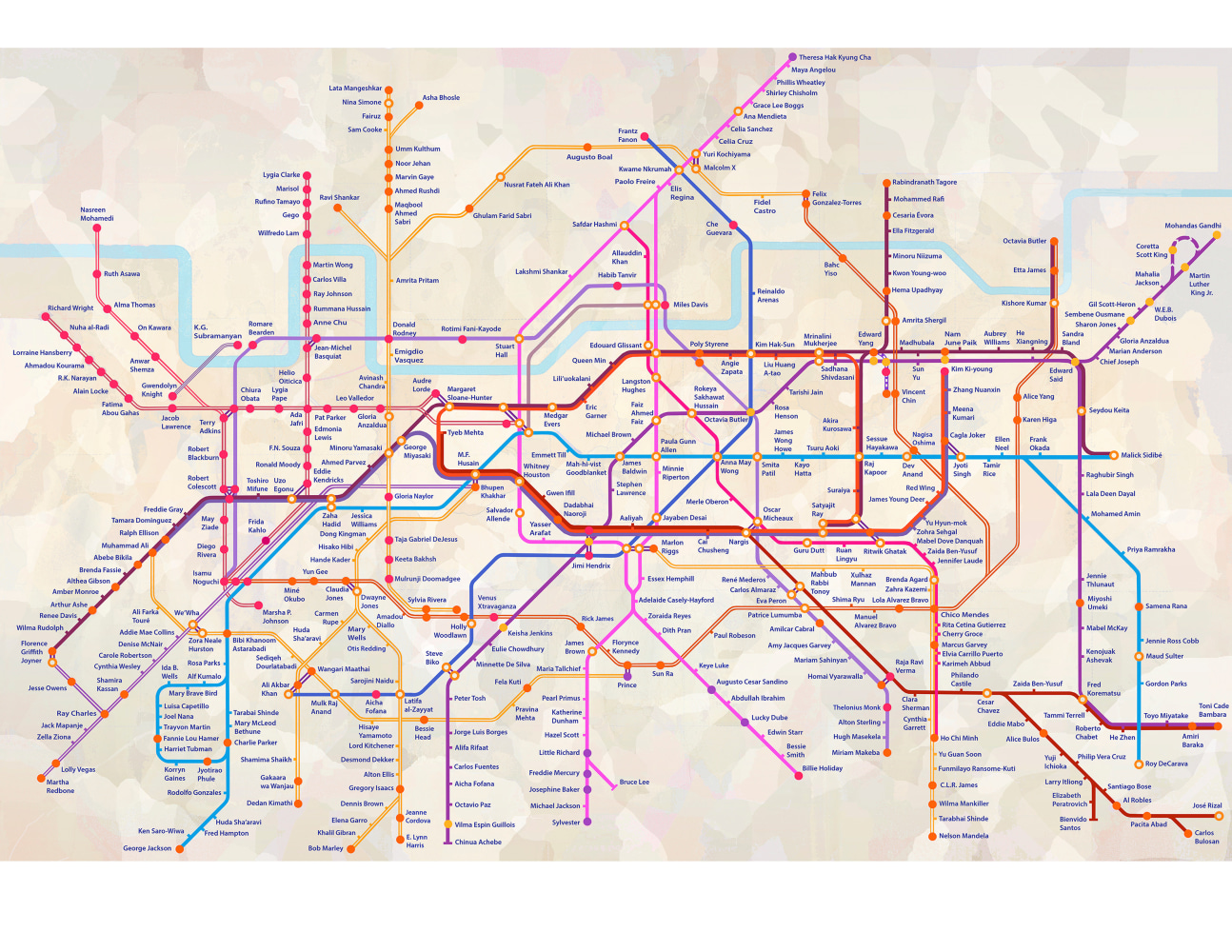 Navigation Chart, 2016
Digital print on Hahnemuhle paper
24” x 36”