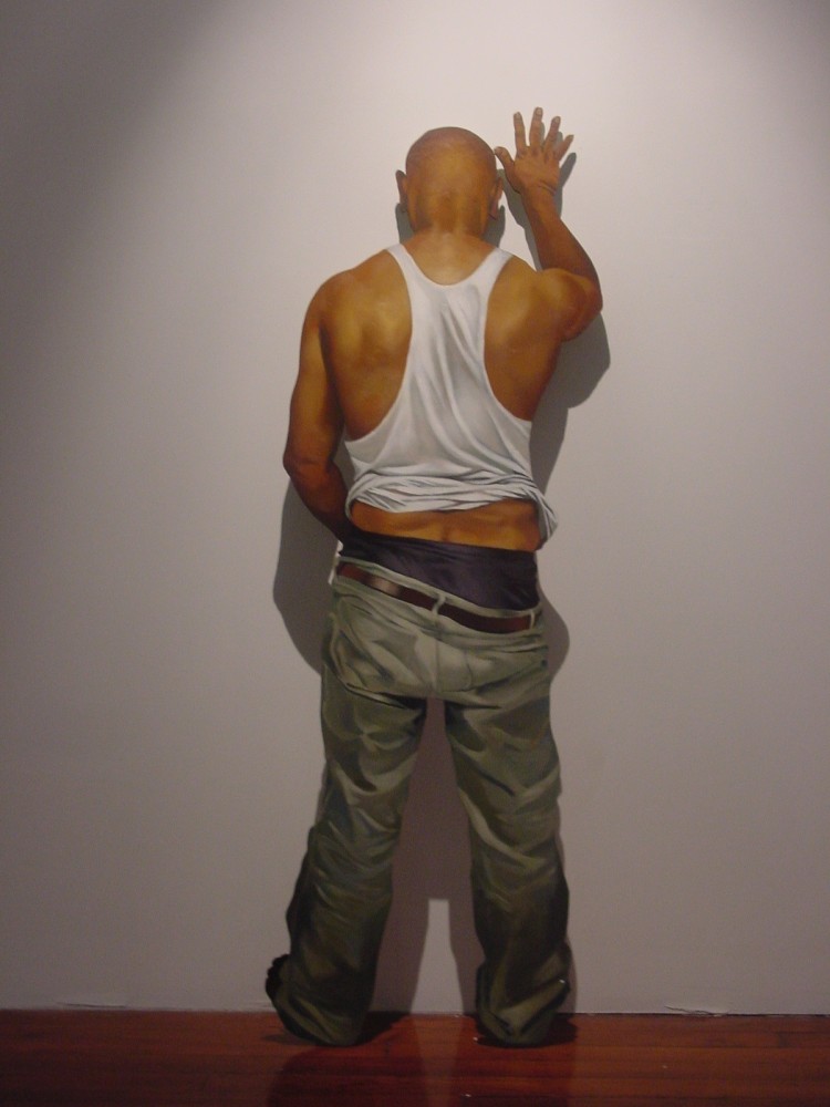 Subba Ghosh
Man in the Corner, 2002
Mixed media
72" x 26"