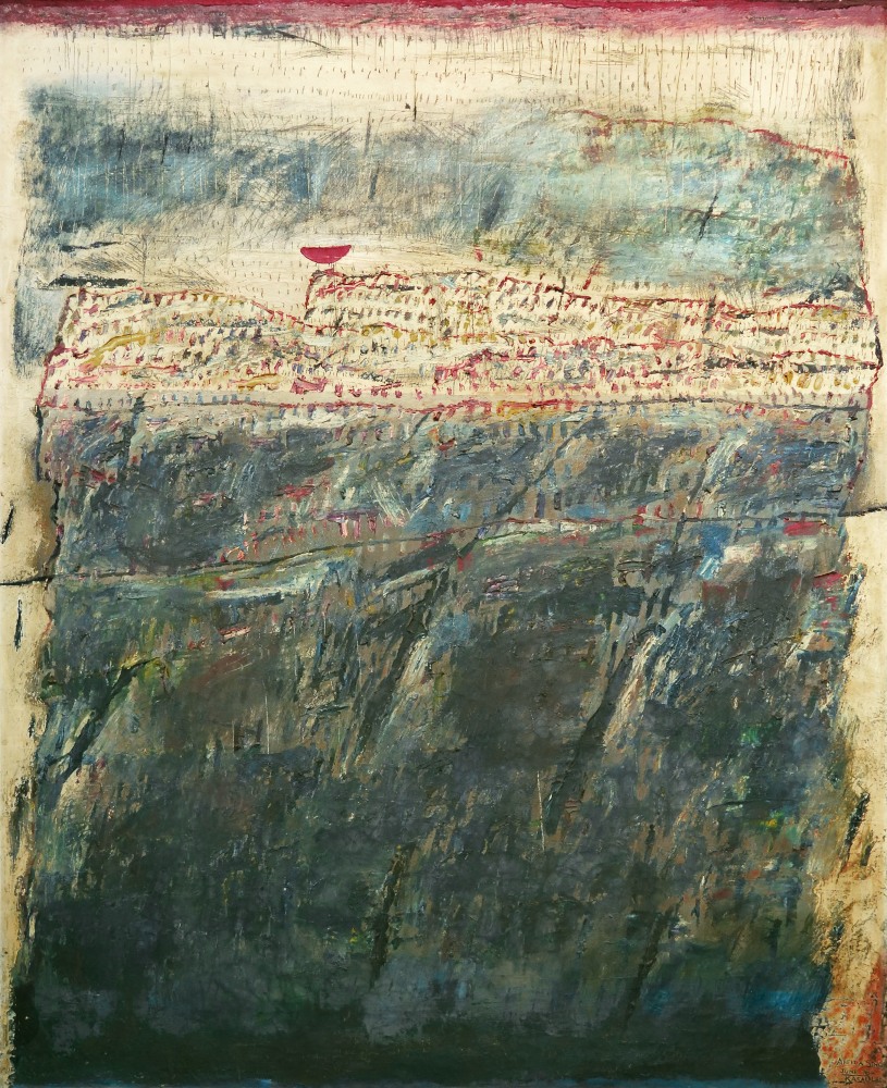 Sunset at Kasauli,&amp;nbsp;1976
Oil on canvas
31.5&amp;quot; x 25.5&amp;quot;
TG 3971