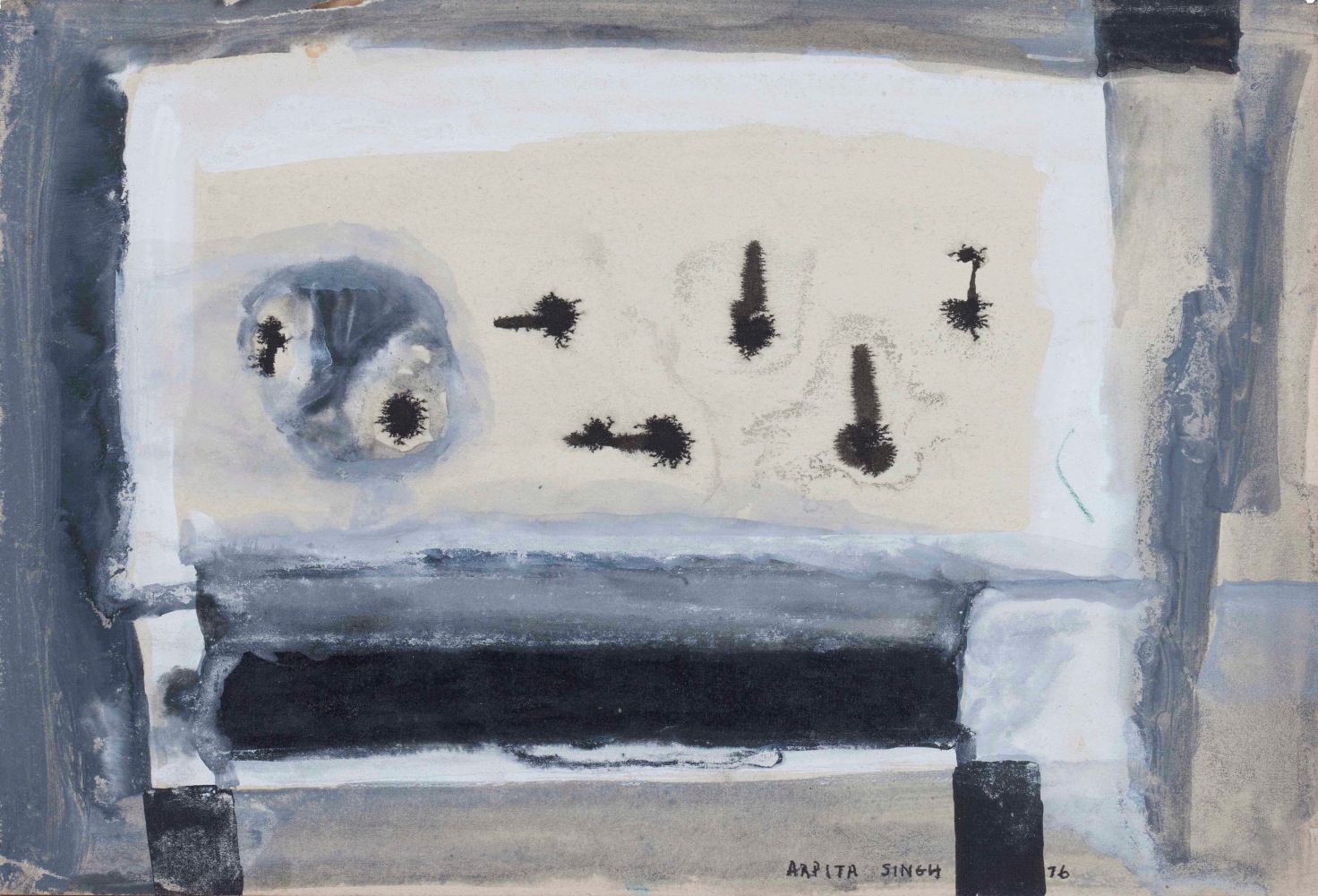 Untitled, 1976

Watercolor, ink and poster paint on paper

10 5/8&amp;rdquo; x 13 5/8&amp;rdquo;

TG 3844