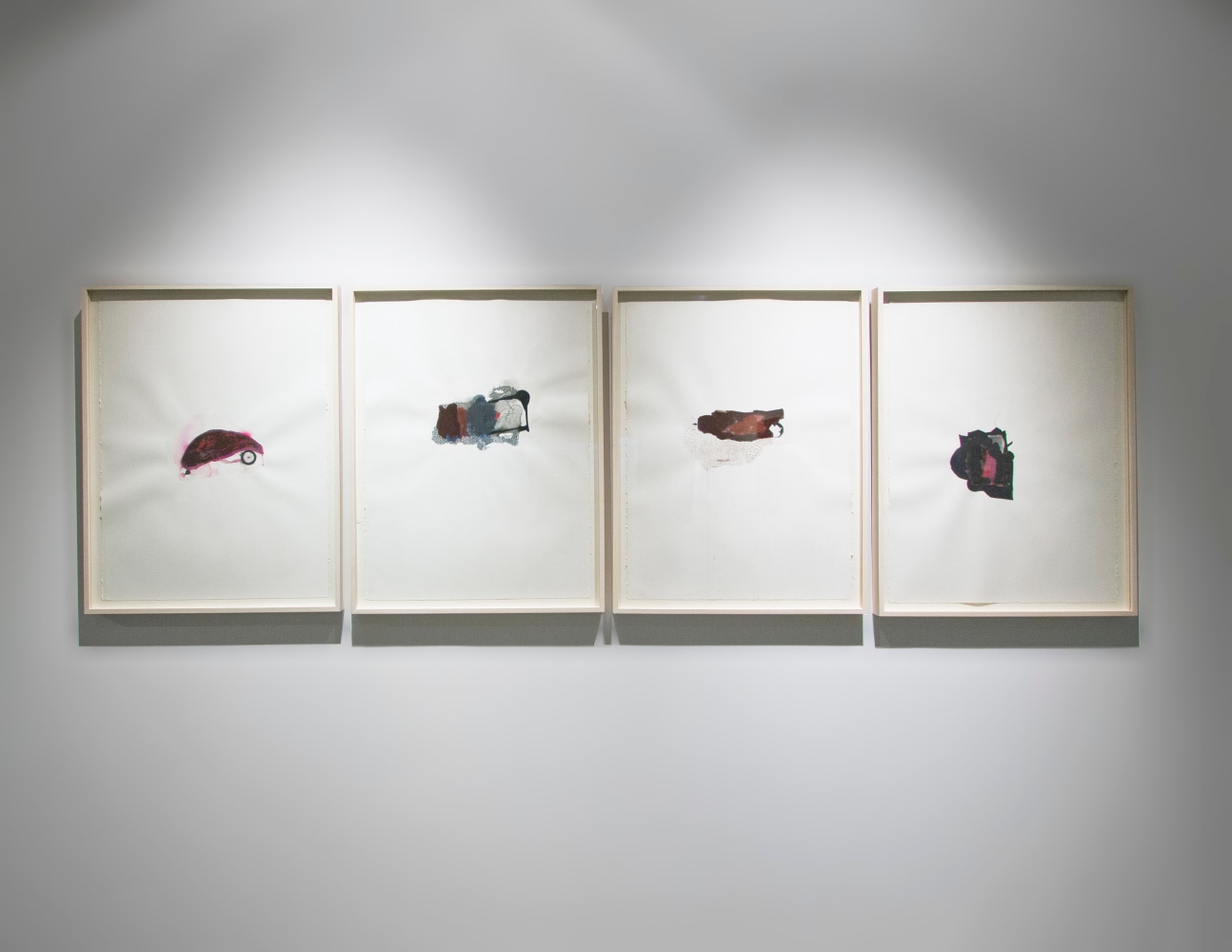 Blackness, 2015-2017
Watercolor, graphite and dry pastels on paper
32.75&amp;Prime; x 25.5&amp;Prime; (Each of 4 parts)
TG 4123