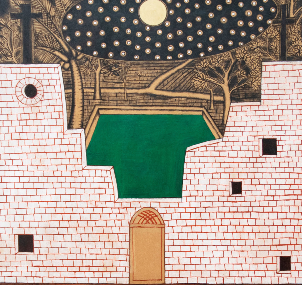 N.N. Rimzon
Near the Church Door, 2022 (Detail)