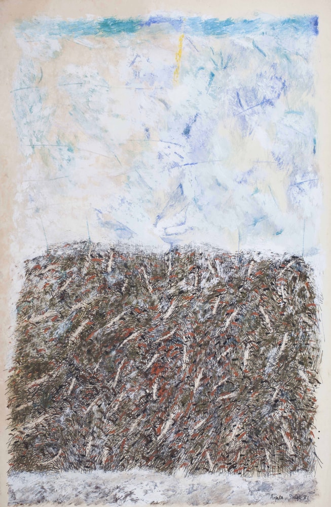 Untitled, 1981
Ink, pastel and poster paint on paper
27 3/4” x 19 3/4”
TG 3875