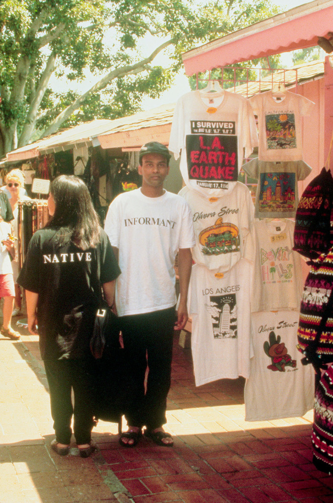 Al-An deSouza and Yong Soon Min
Alter Idem/Performing Personae: Earthquake, 1994/2024
Performance documentation, digital inkjet print
16" x 12"