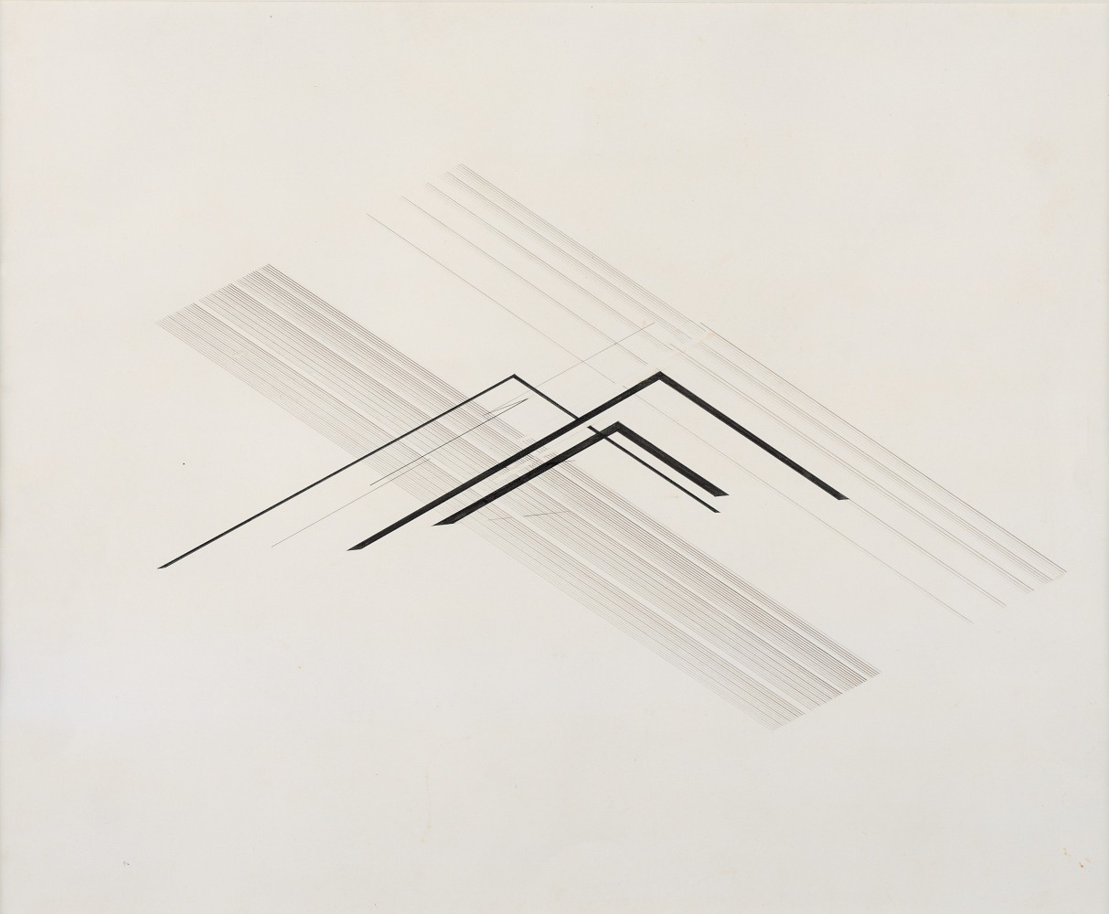 Untitled | ca. 1980
Ink and graphite on paper
22.28" x 28.38" 
TG 1683