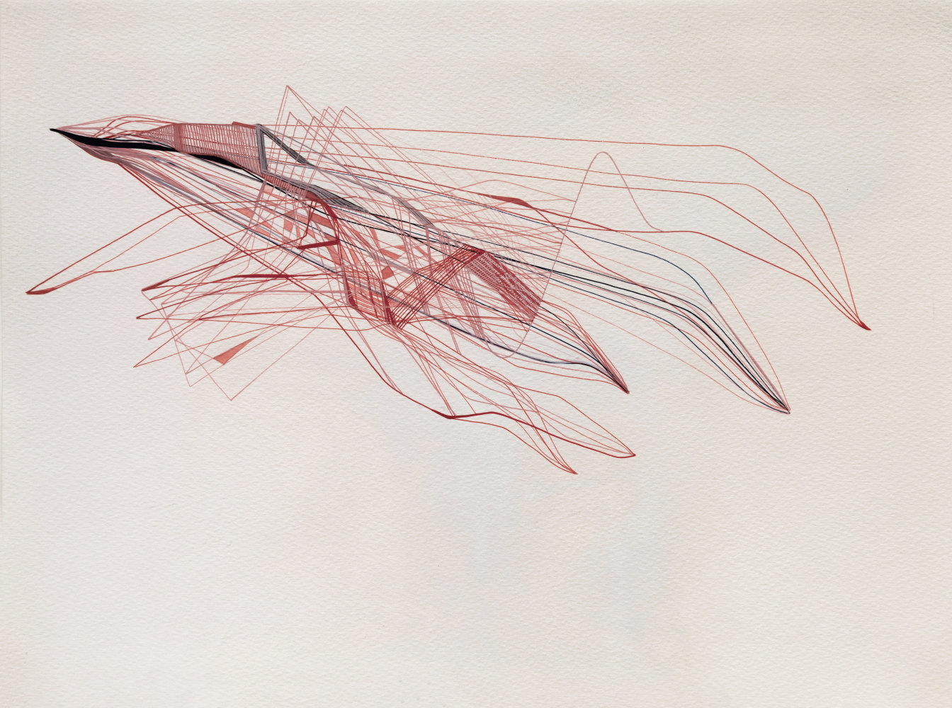 Swishhh | 2009
Gouache on paper
Framed: 12.75” x 15.75” | Unframed: 9.25” x 12”
TG 2922