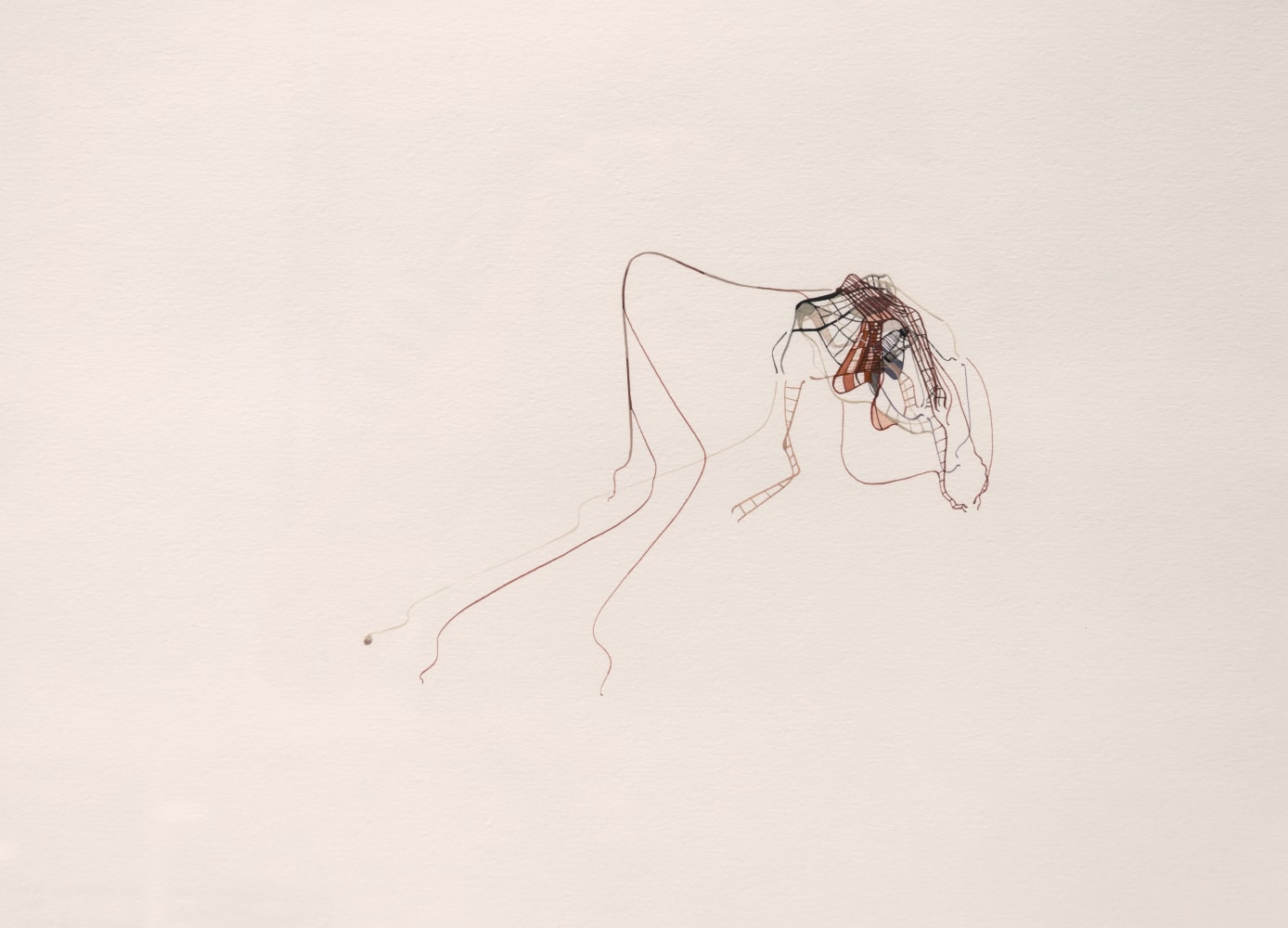 NOT HERE AS WELL | 2001
Gouache on paper
Framed: 15” x 18.5”| Unframed: 9.5” x 13”
TG 1162