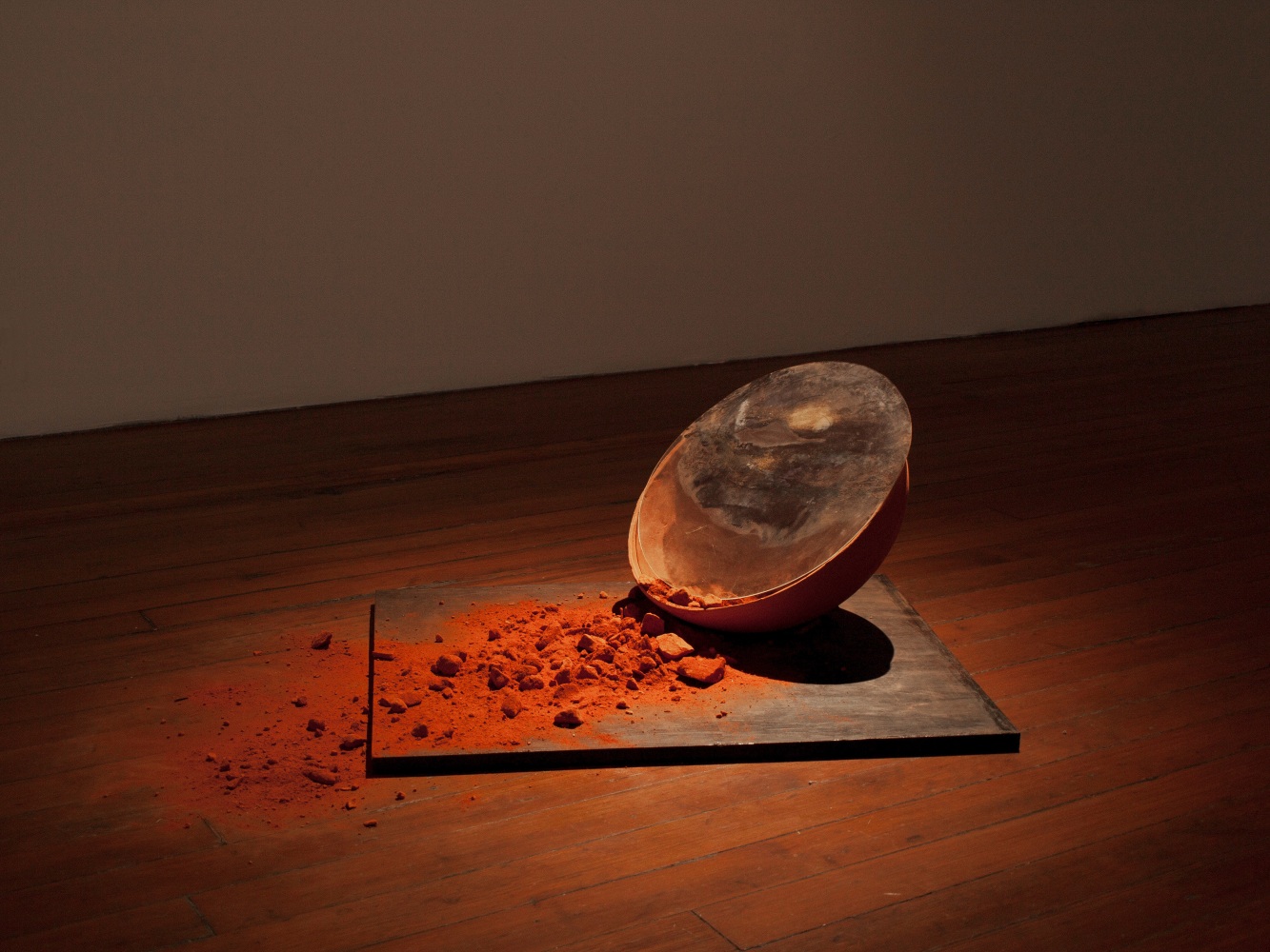 Conflux, 1993
Wood, Paint on Acrylic, Gheru and Terracotta
30” x 24”