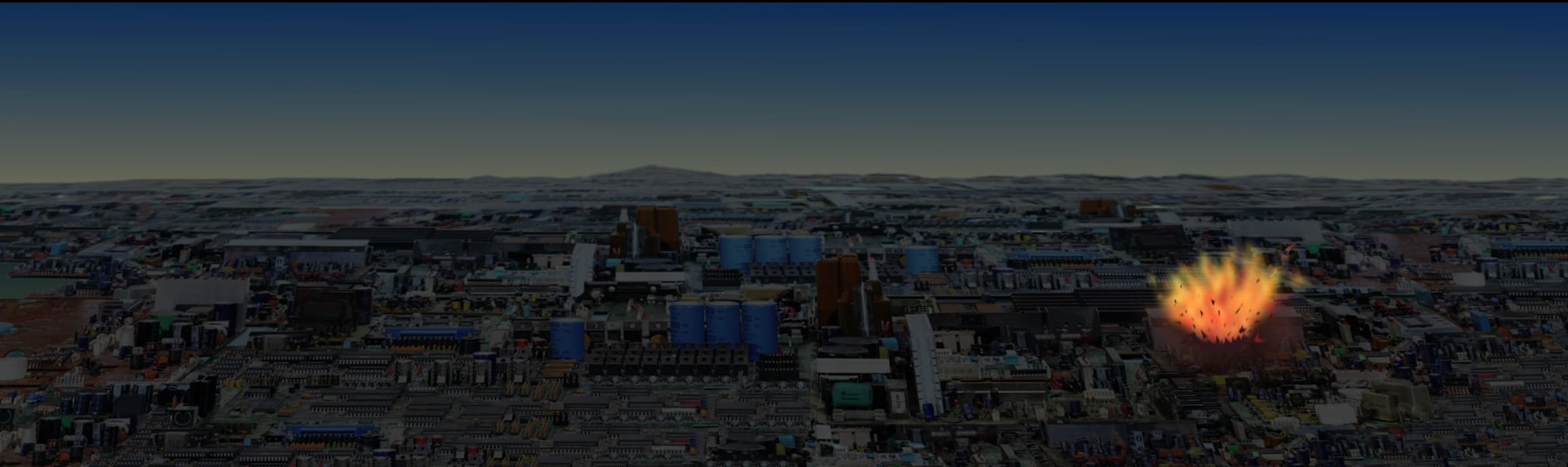 it was one of those moments-whether or not they actually did happen, he would never know for sure-that assumed gargantuan proportions, becoming thresholds, epiphanies against which he measures his life, 2001

C Print on Aluminum

14&amp;quot; x 47&amp;quot;