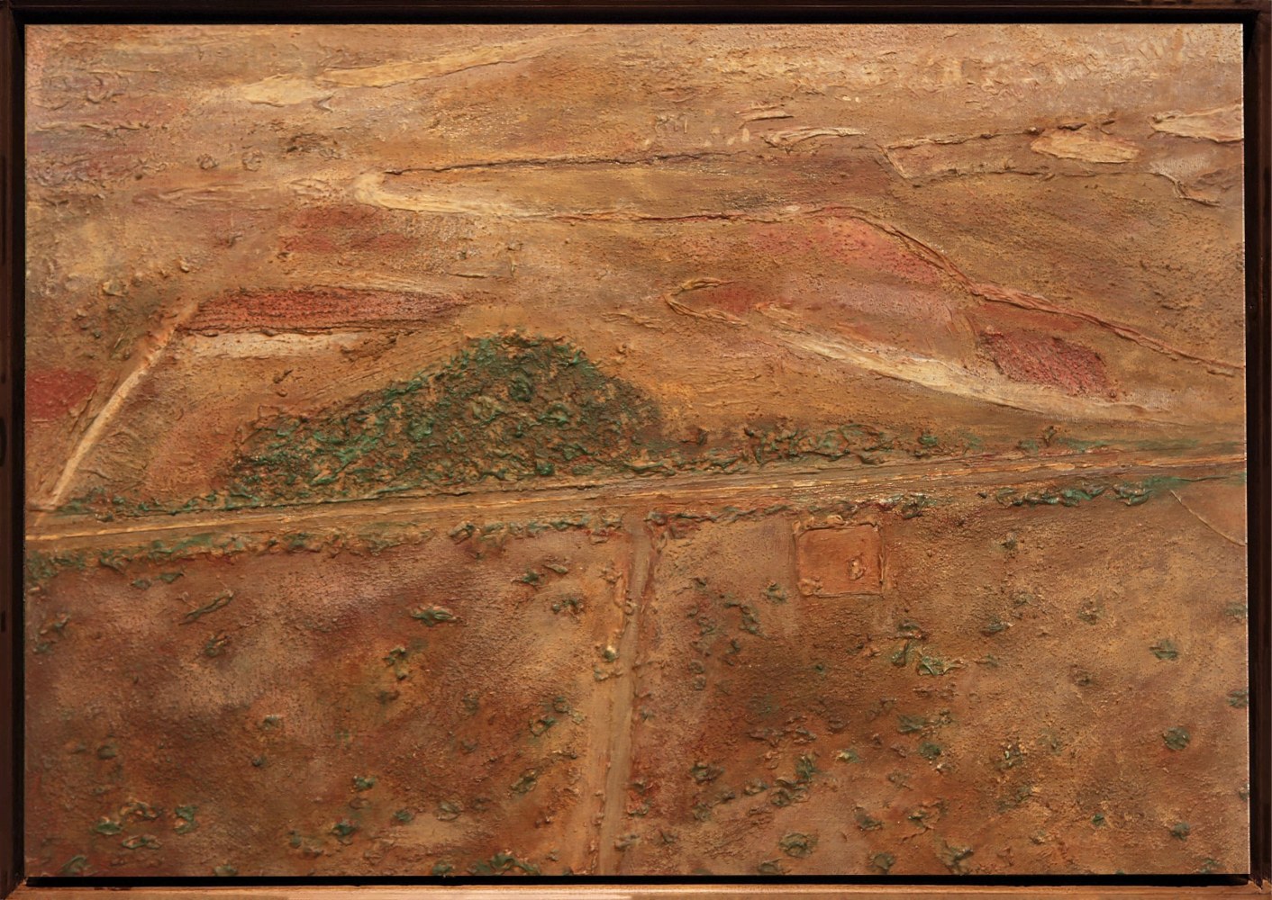 Alwar Balasubramaniam
Untitled, 2020-22
Earth on canvas
28" x 28"
TG# 4769