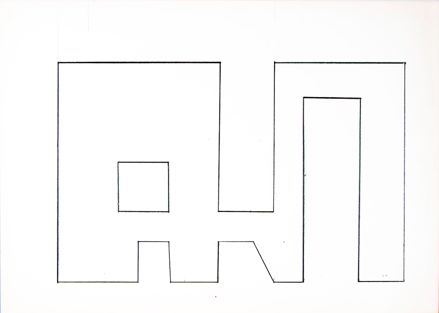 Untitled,&amp;nbsp;Circa 1980

Pencil on paper
32 x 44 cm / 12.6 x 17.3 in.

Enquiries