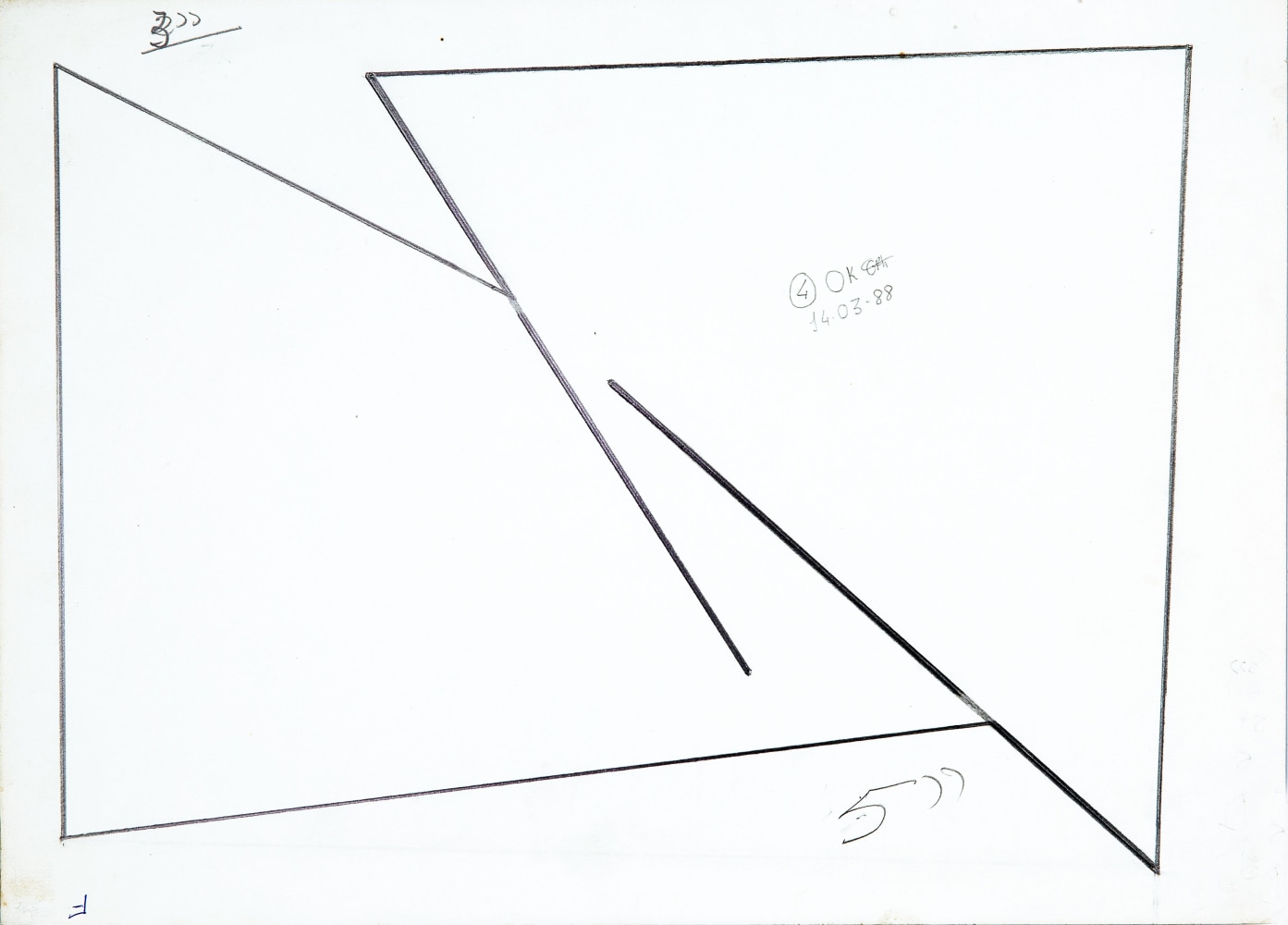 Untitled,&amp;nbsp;Circa 1980

Pencil on paper
32 x 44 cm / 12.6 x 17.3 in.

Enquiries