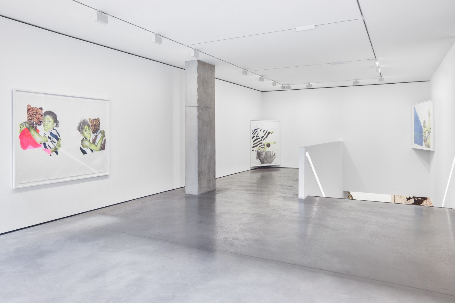 Installation view | ruby onyinyechi amanze, DUETS, Goodman Gallery London, 2022. Image: Alexander James Edwards