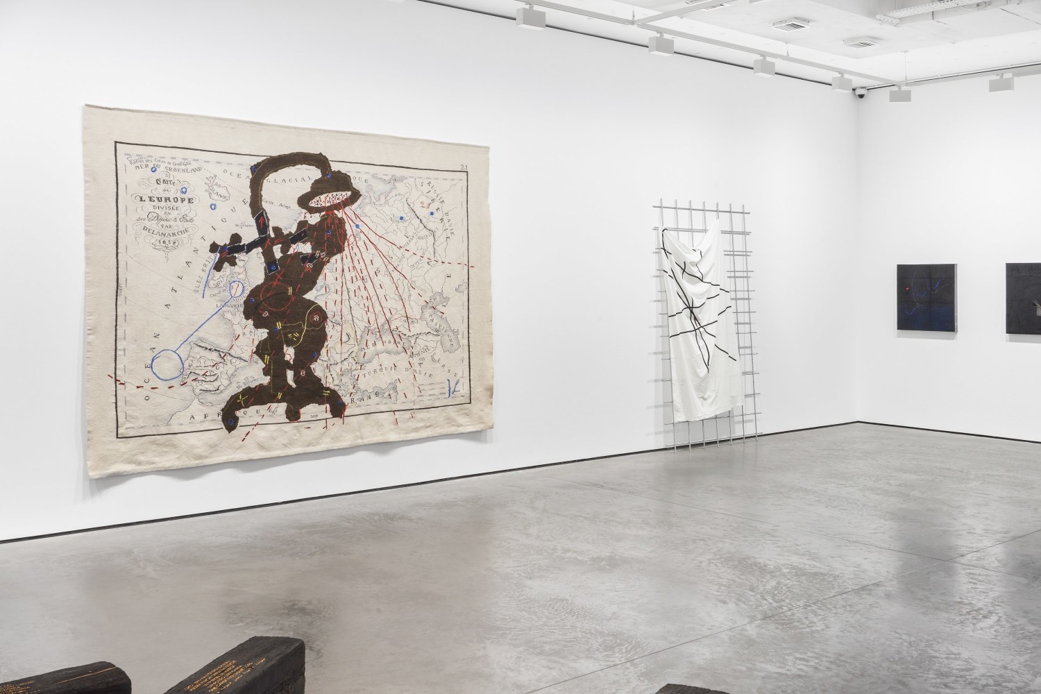 Installation view | Marian Boesky Gallery x Goodman Gallery, Fragile Crossings, 2022. Image: Alexander James Edwards