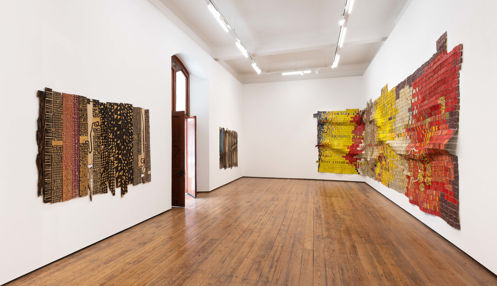 El Anatsui, Freedom, Installation view, Goodman Gallery Cape Town
