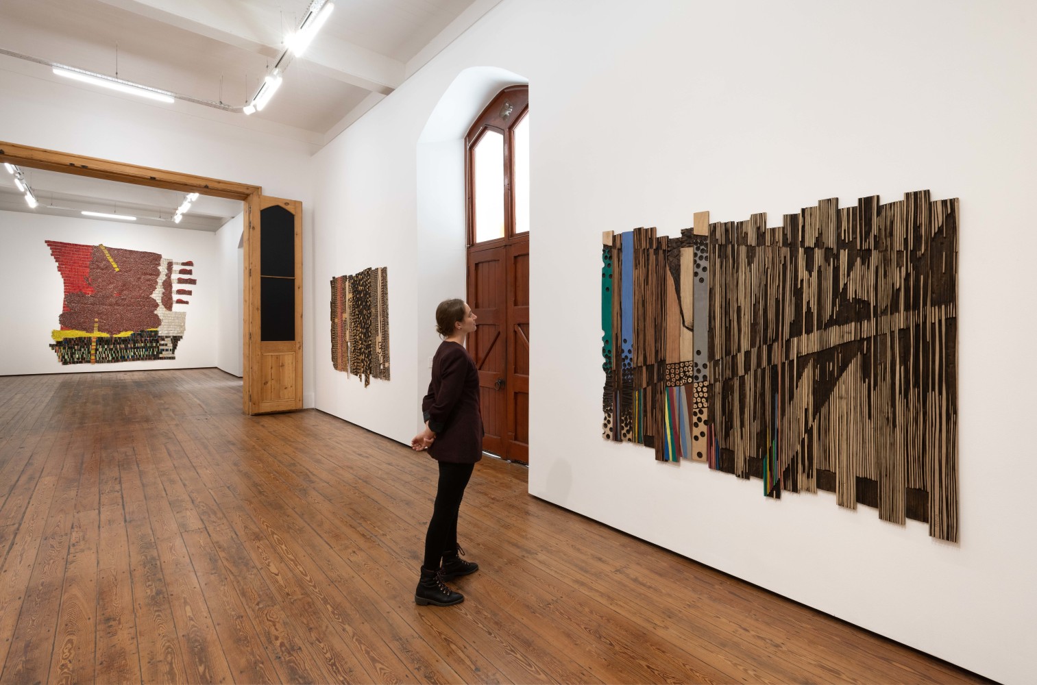 El Anatsui, Freedom, Installation view, Goodman Gallery Cape Town