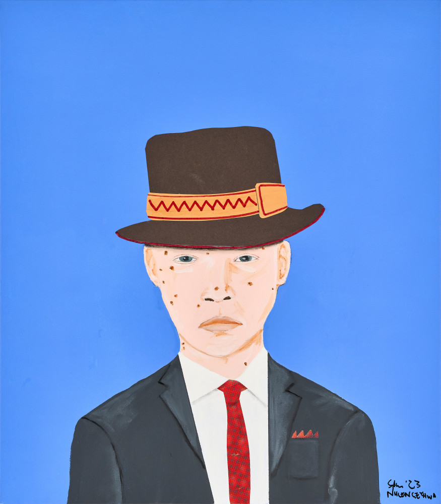 Untitled I, 2023
Acrylic, oil and collage on canvas

80 x 71 x 10 cm (31.9 x 28 x 3.9 in.)

Enquire