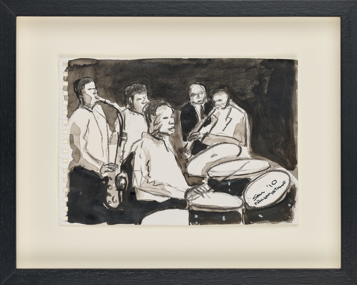 Untitled 38,&amp;nbsp;2010

Charcoal on paper&amp;nbsp;

Frame: 24.6 x 30.7 x 3.6 cm / 9.7 x 12.1 x 1.4 in.

Enquire