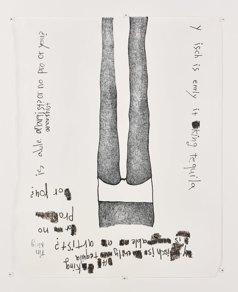 Farkhondeh Shahroudi

degrees of freedom 6, 2018

Felt pen and acrylic on paper

Work: 150 x 113 cm

Enquire