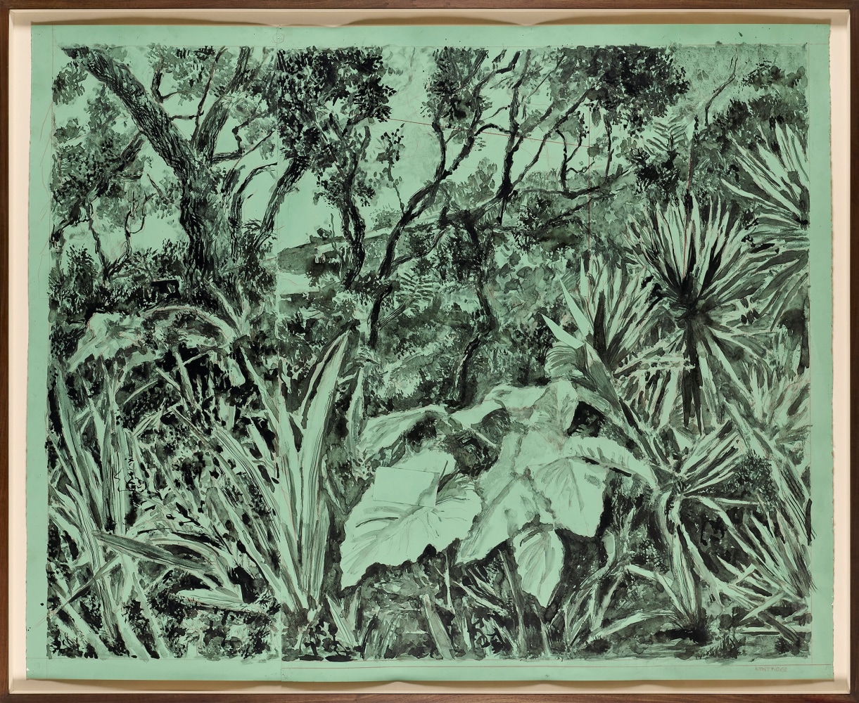 William Kentridge

Drawing for The Great Yes, The Great No (Jungle III), 2023

Paint, Indian ink, Charcoal and Coloured pencil on paper

Work: 152 x 186 cm

Frame: 162 x 198 x 5.5 cm

Enquire