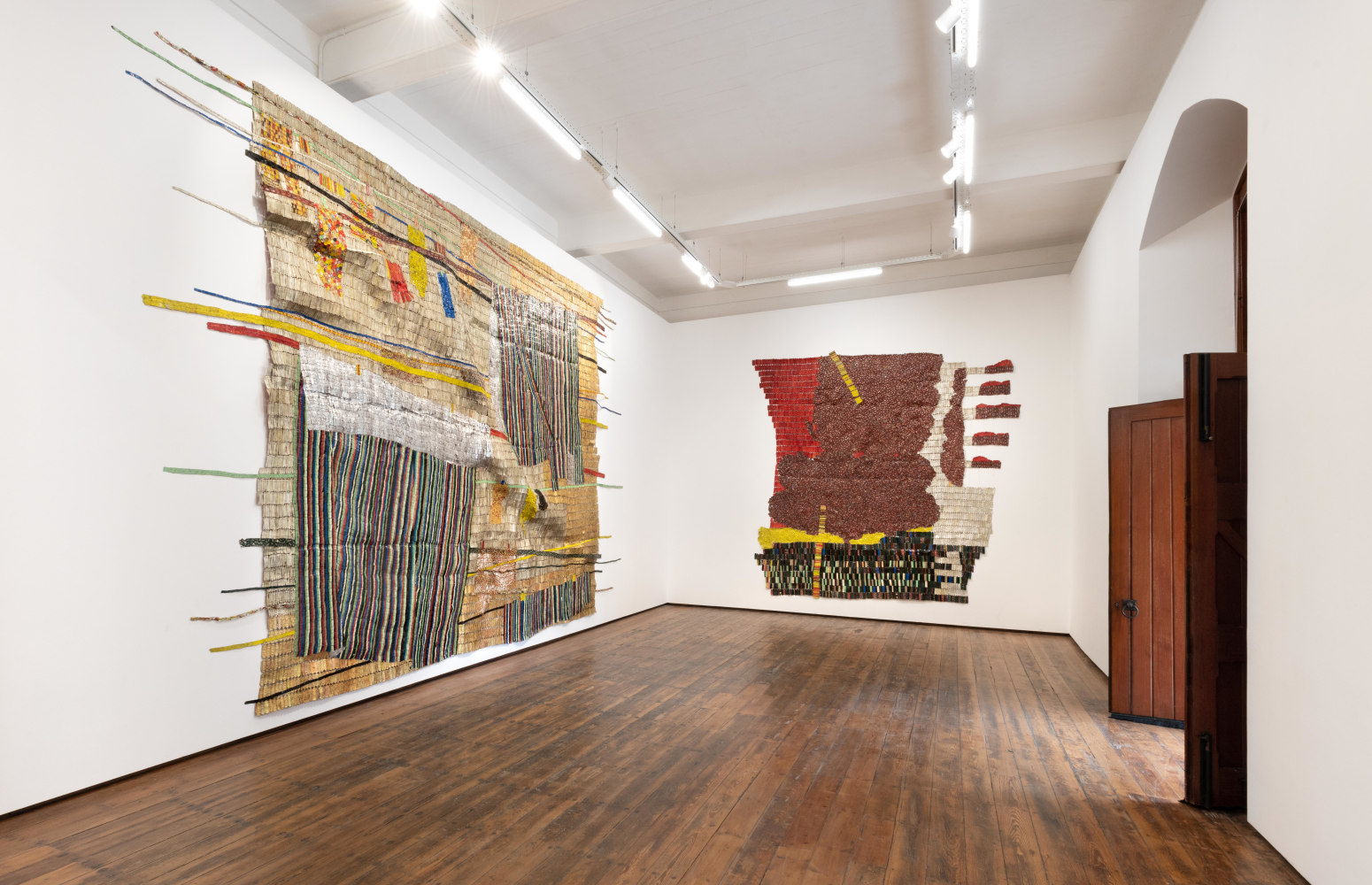 El Anatsui, Freedom, Installation view, Goodman Gallery Cape Town