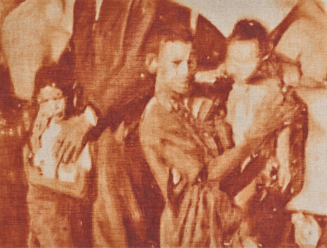 Holding,&amp;nbsp;2023
Oil on linen
32 x 42 x 2.5 cm / 12.6 x 16.5 x 1 in.

Enquire