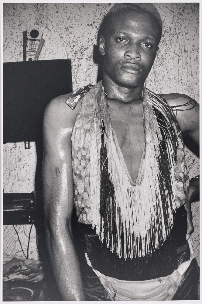 Sabelo Mlangeni

After Dance, Sodiq, 2019

Hand printed silver gelatin print

Paper: 30 x 40 cm / 11.81 x 15.74 in

Edition of 7

Enquire