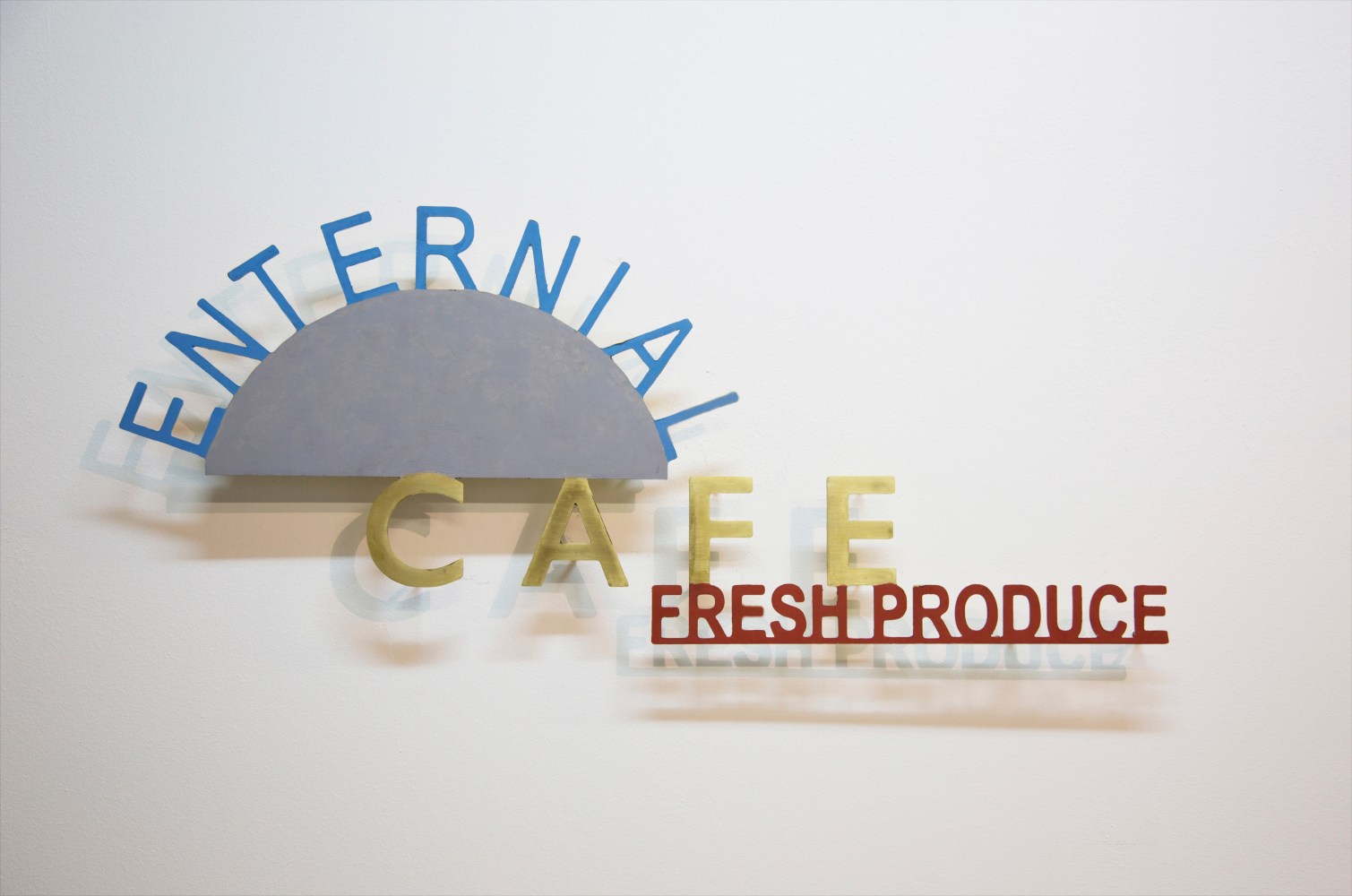 Signs of the Lost District: Enternial Cafe