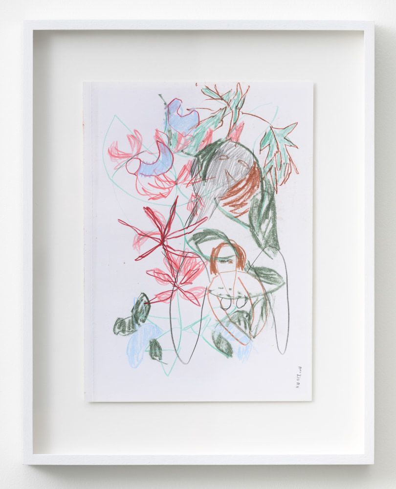 P&amp;eacute;lagie Gbaguidi

De-Fossilization Of The Look, Dialogue With Madonna Del Parto, 2018

Coloured charcoal and coloured pencil on paper

Frame: 41 x 32.5 cm (16.1 x 12.8 in.)

Unique