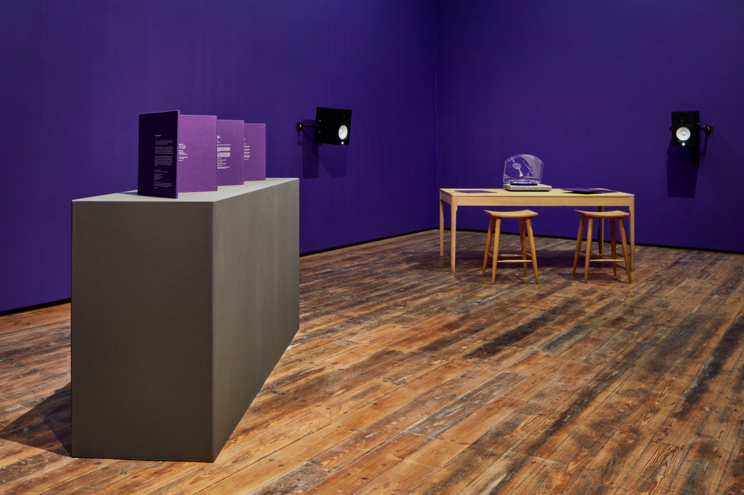 Gabrielle Goliath

This Song is For &amp;hellip; Vol I

2021

Hand-bound folio of 6 vinyl&amp;nbsp;records

Pressed by Matter of Fact,&amp;nbsp;Berlin

Bound by Pulp Paperworks,&amp;nbsp;Johannesburg

Published by Goodman&amp;nbsp;Gallery

Edition of 20

Enquire

&amp;nbsp;