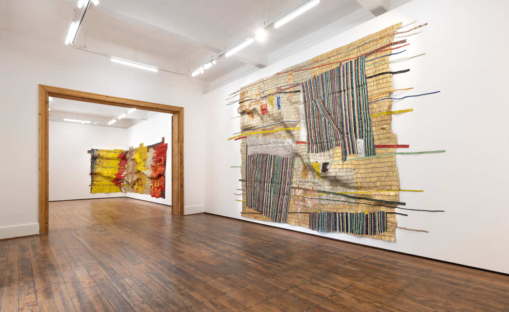 El Anatsui, Freedom, Installation view, Goodman Gallery Cape Town