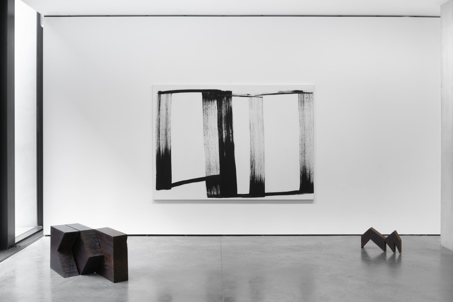 Installation View | Amilcar de Castro: a though about space, Goodman Gallery London, 2022. Photo: Alexander James Edwards