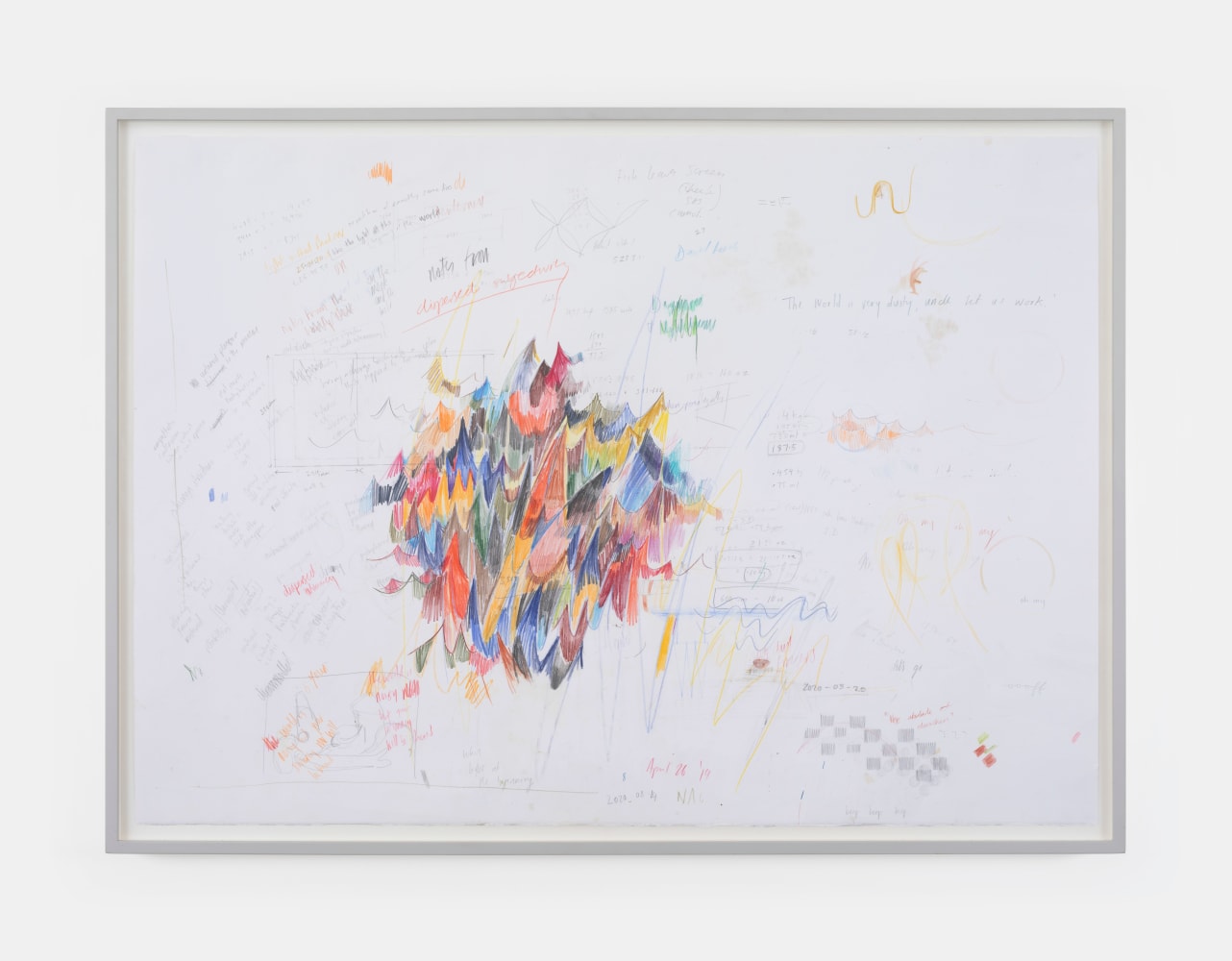 Isabel Nolan The world is dusty, 2020