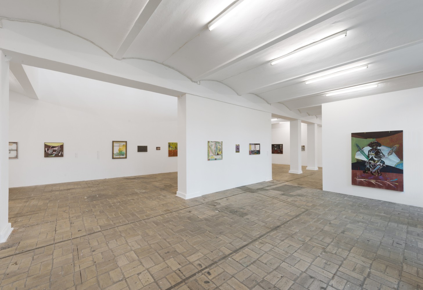 Merlin James
Signal Box, 2013
KW Institute for Contemporary Art, Berlin, Germany

&amp;nbsp;