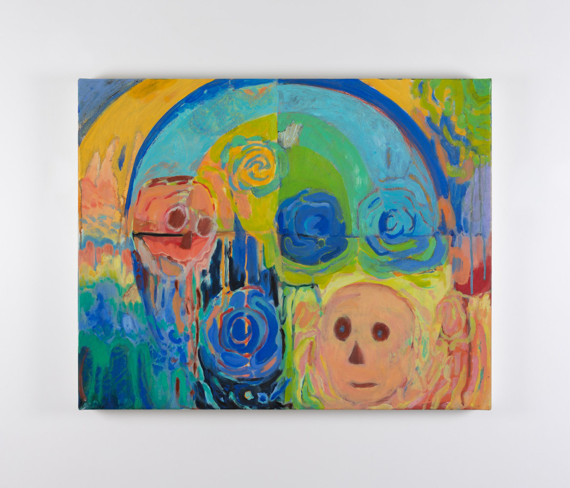 I am nothing but lilies and roses 2020-21
water-based oil on canvas
40 x 50 x 2 cm / 15.7 x 19.7 x .8 in&amp;nbsp;