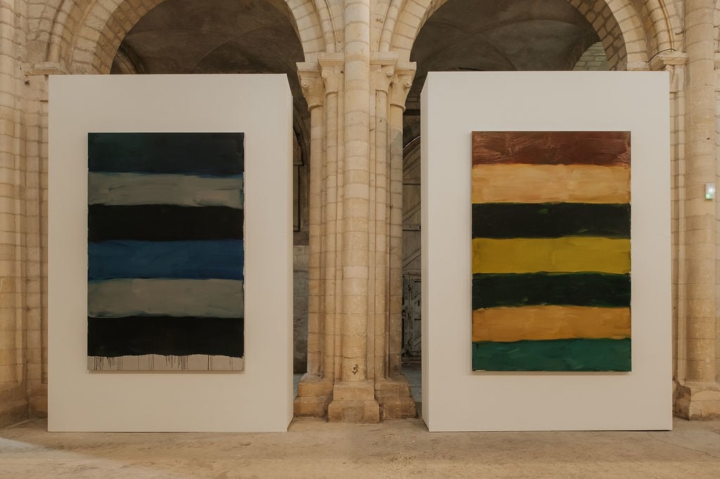 Sean Scully, &amp;Eacute;glise Saint-Nicolas de Caen, installation view, Normandie Impressioniste 2024, 21 June &amp;mdash; 29 September 2024