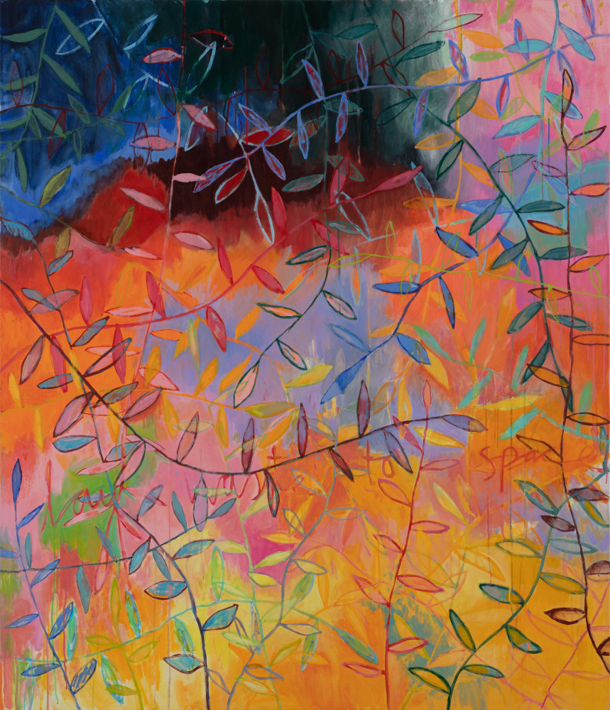 Into the dark,&amp;nbsp;2021
water-based oil on canvas
140 x 120 x 2.5 cm / 55.1 x 47.2 x 1 in