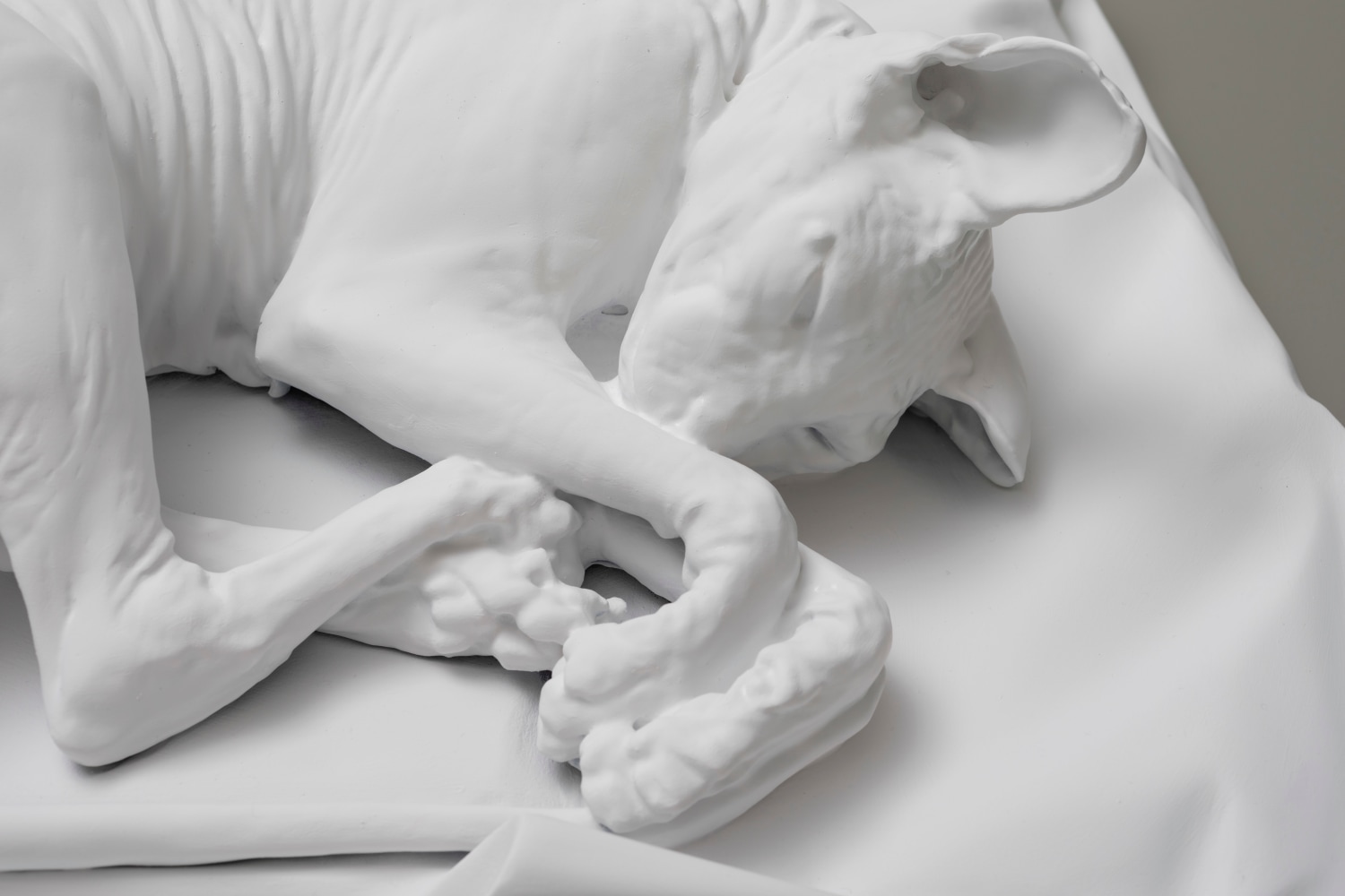 Ailbhe N&amp;iacute; Bhriain&amp;nbsp;

We have reached a certain depth (I), 2023

resin, polyurethane, enamel, acrylic

23 x 141 x 85 cm / 9.1 x 55.5 x 33.5 in&amp;nbsp;

10 x 200 x 104 cm /&amp;nbsp;3.9 x 78.7 x 40.9 in plinth