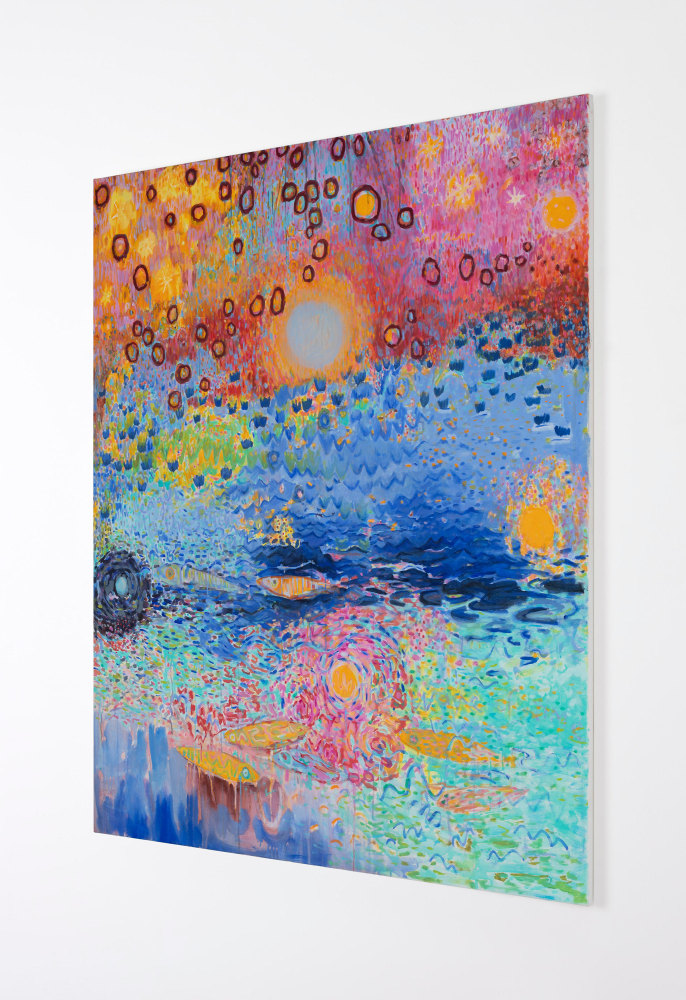 Et sic in infinitum (and so on...)&amp;nbsp;2021
water-based oil on canvas
170 x 140 x 2.5 cm / 66.9 x 55.1 x 1 in