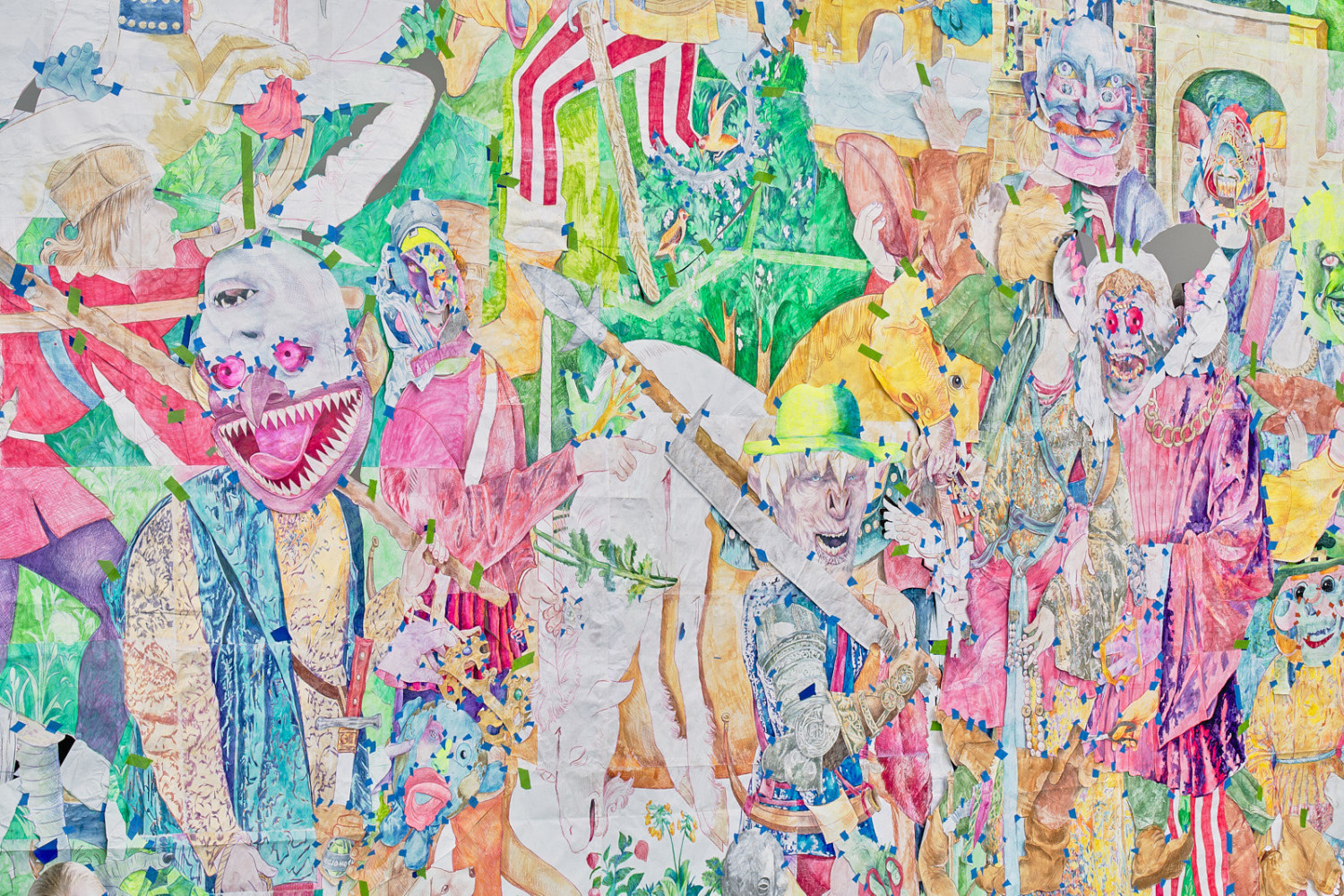 Sam Keogh, 'The Unicorn is Killed and Returned to the Castle Cartoon'