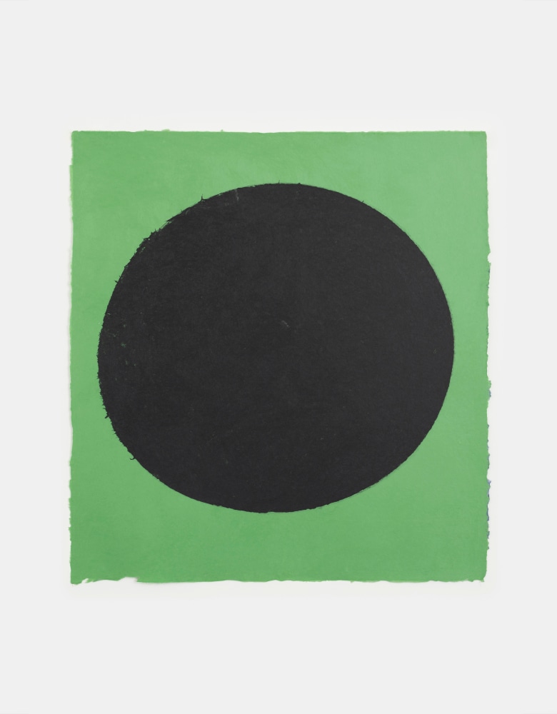 Untitled 6,&amp;nbsp;2015

dye on handmade Echizen kozo washi paper

107 x 100 cm / 42.1 x 39.4 in&amp;nbsp;