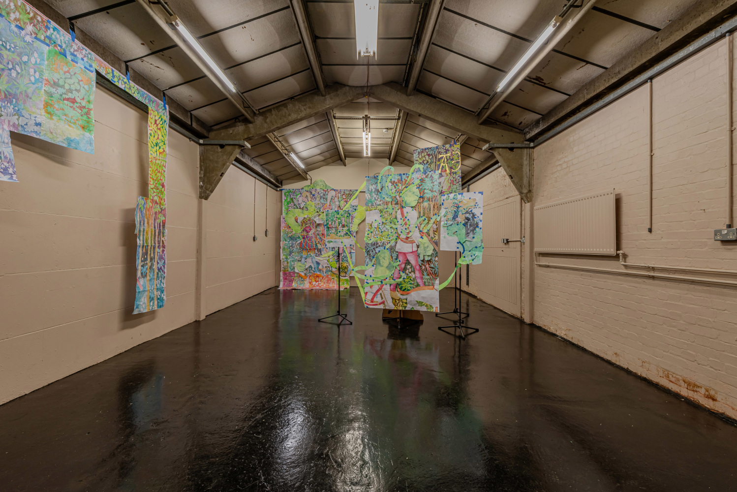 Sam Keogh, The Hunters Enter The Woods Cartoon, St Chads Projects