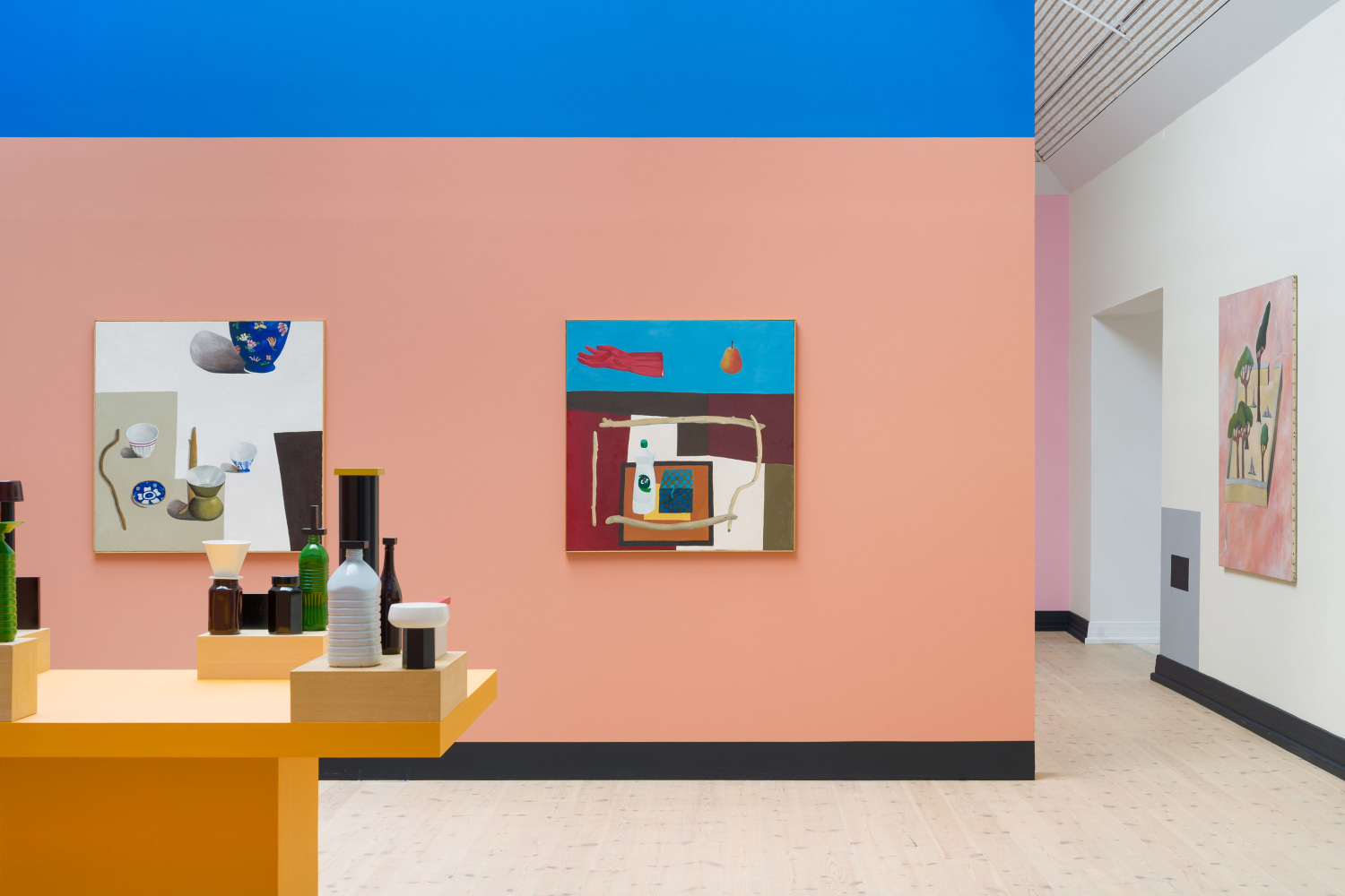Nathalie Du Pasquier, paintings of things. paintings as objects, Kunsthal Aarhus, 2023. Photo: Jacob Friis-Holm Nielsen