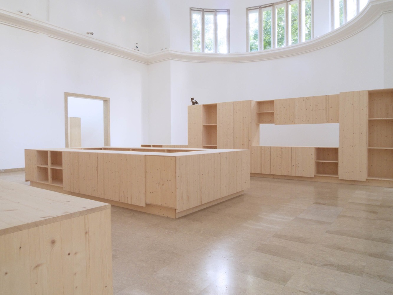 Liam Gillick
How will you behave: A kitchen cat speaks, 2009
German Pavilion, Venice Biennale, Italy
&amp;nbsp;