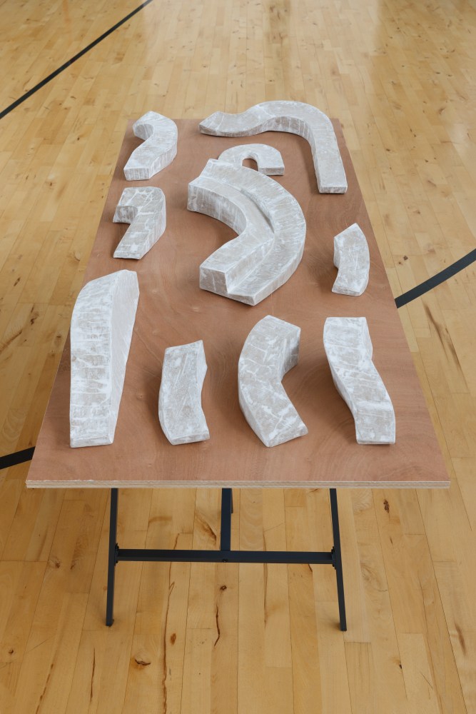 Kathy Prendergast&amp;nbsp;

The Road, 2019

cardboard sculptures

&amp;nbsp;