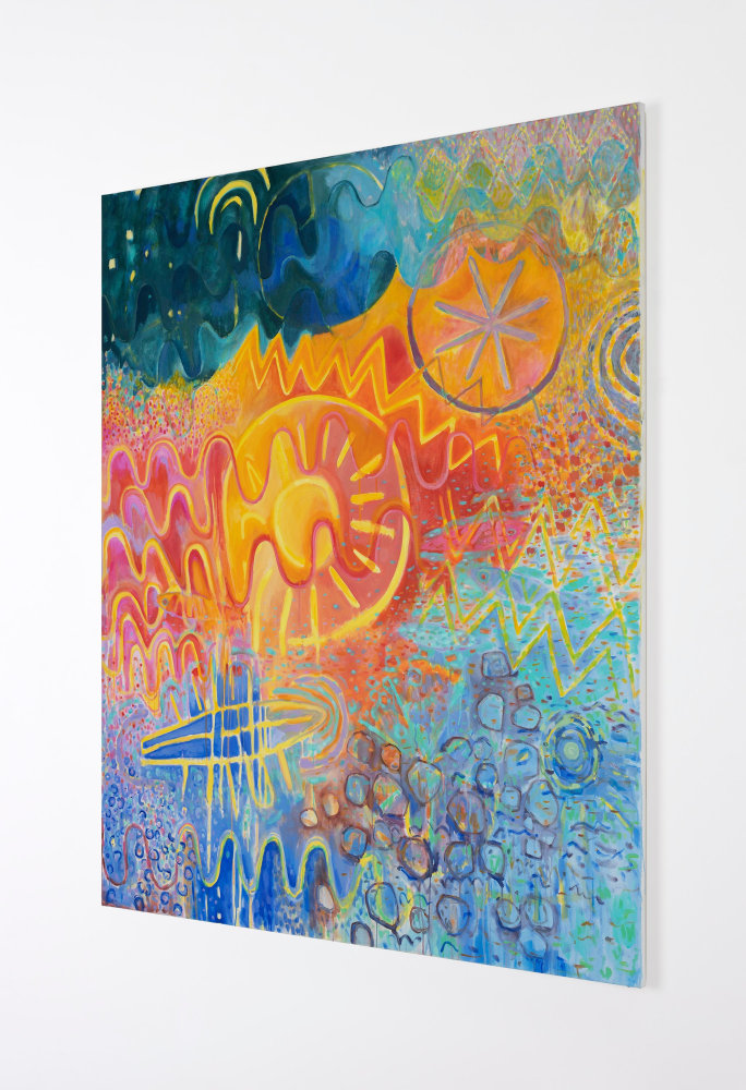 For the world to be verified,&amp;nbsp;2021
water-based oil on canvas
170 x 140 x 2.5 cm / 66.9 x 55.1 x 1 in&amp;nbsp;