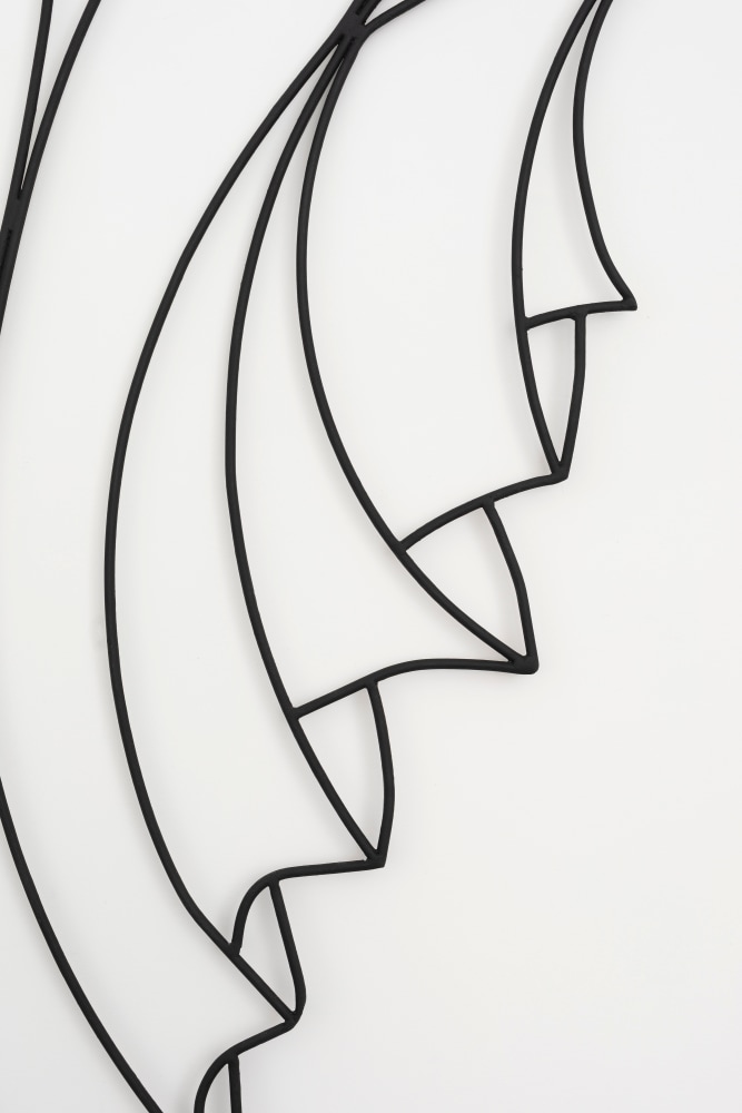 Isabel Nolan
For elsewhere,&amp;nbsp;2024
painted mild steel
260 x 146 x 1 cm / 102.4 x 57.5 x .4 in