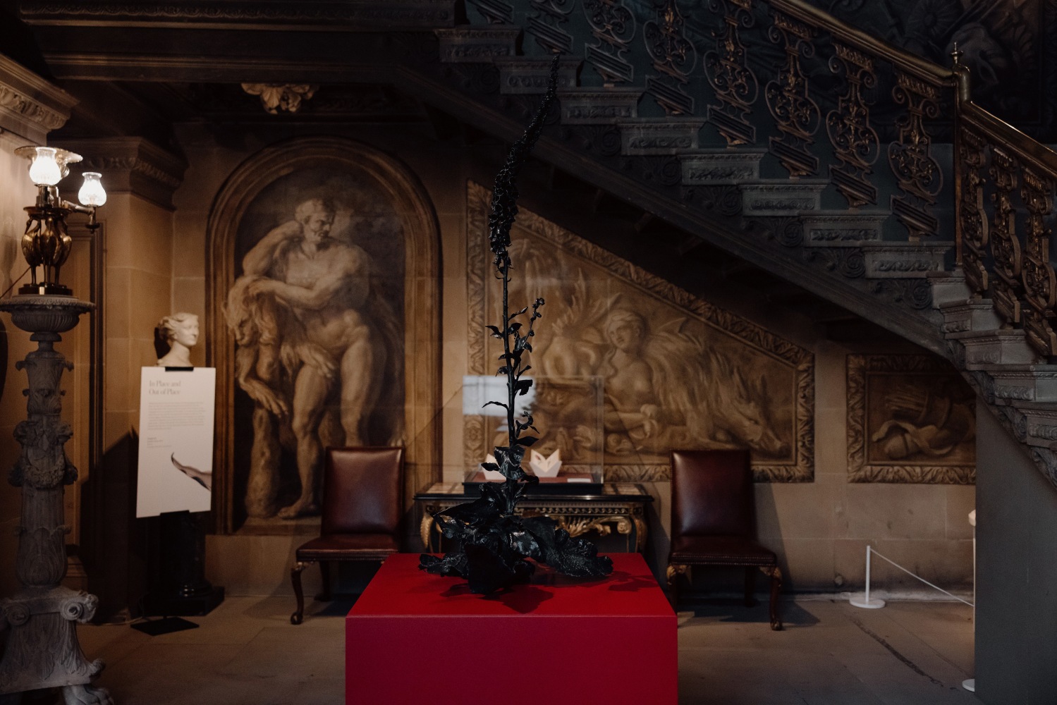 Dorothy Cross in&amp;nbsp;The Gorgeous Nothings: Flowers at Chatsworth, installation view, Chatsworth House, UK. Photo:&amp;nbsp;India Hobson, courtesy of Chatsworth House Trust