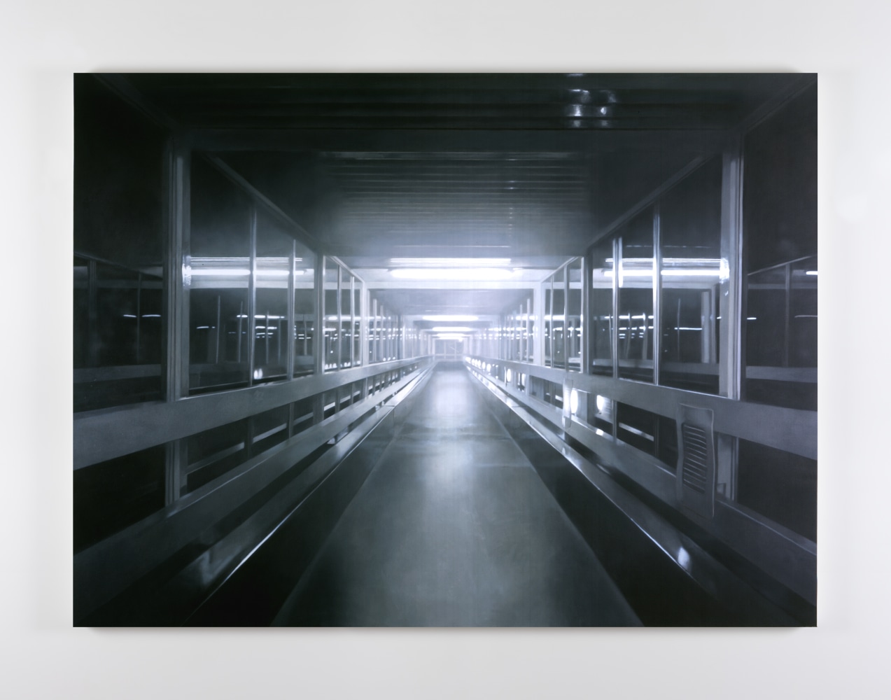 Paul Winstanley&amp;nbsp;
Night Walkway 1, 2005
oil on linen
190 x 253 cm / 74.8 x 99.6 in&amp;nbsp; &amp;nbsp;